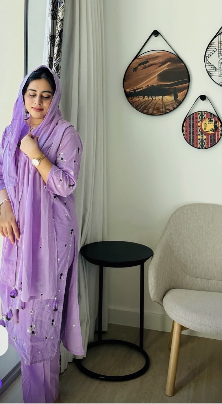 Embroidered Elora ethnic suit